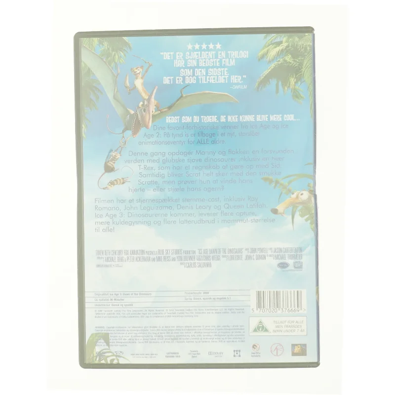 ICE AGE 3 fra dvd