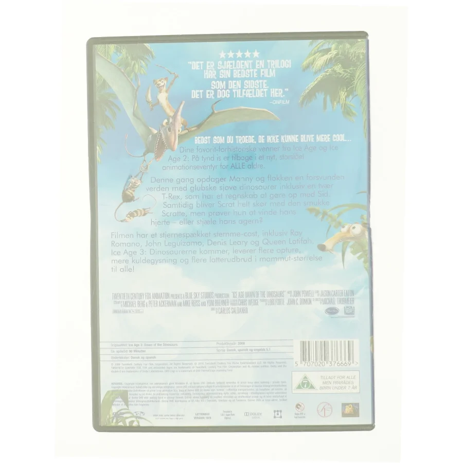 ICE AGE 3 fra dvd