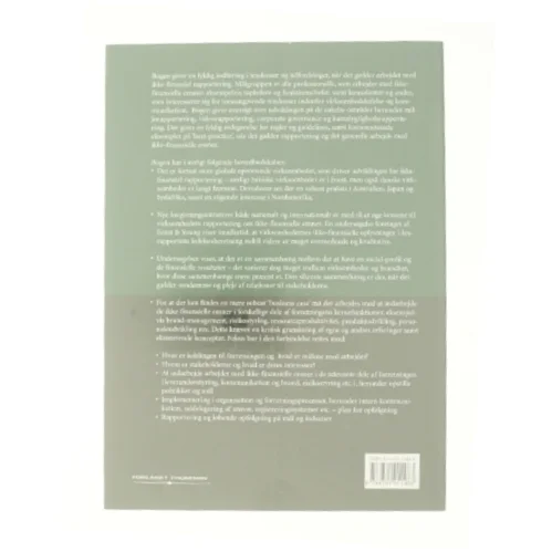 Ikke-finansiel regnskabspraksis 2005 (Bog)