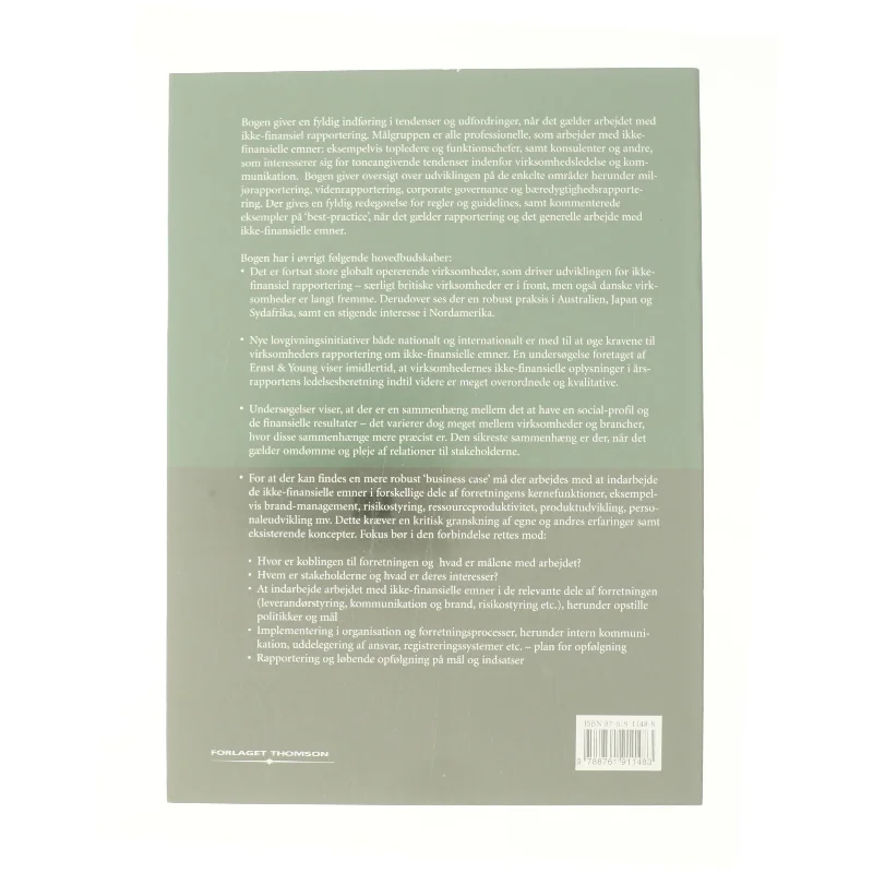 Ikke-finansiel regnskabspraksis 2005 (Bog)