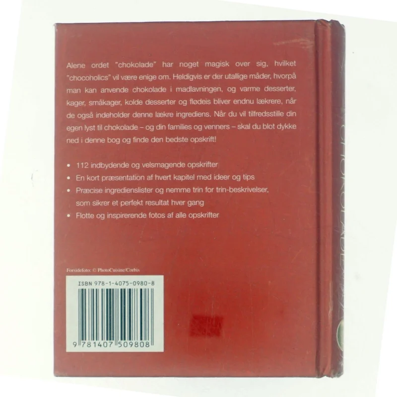Chokolade : over 100 opskrifter (Bog)