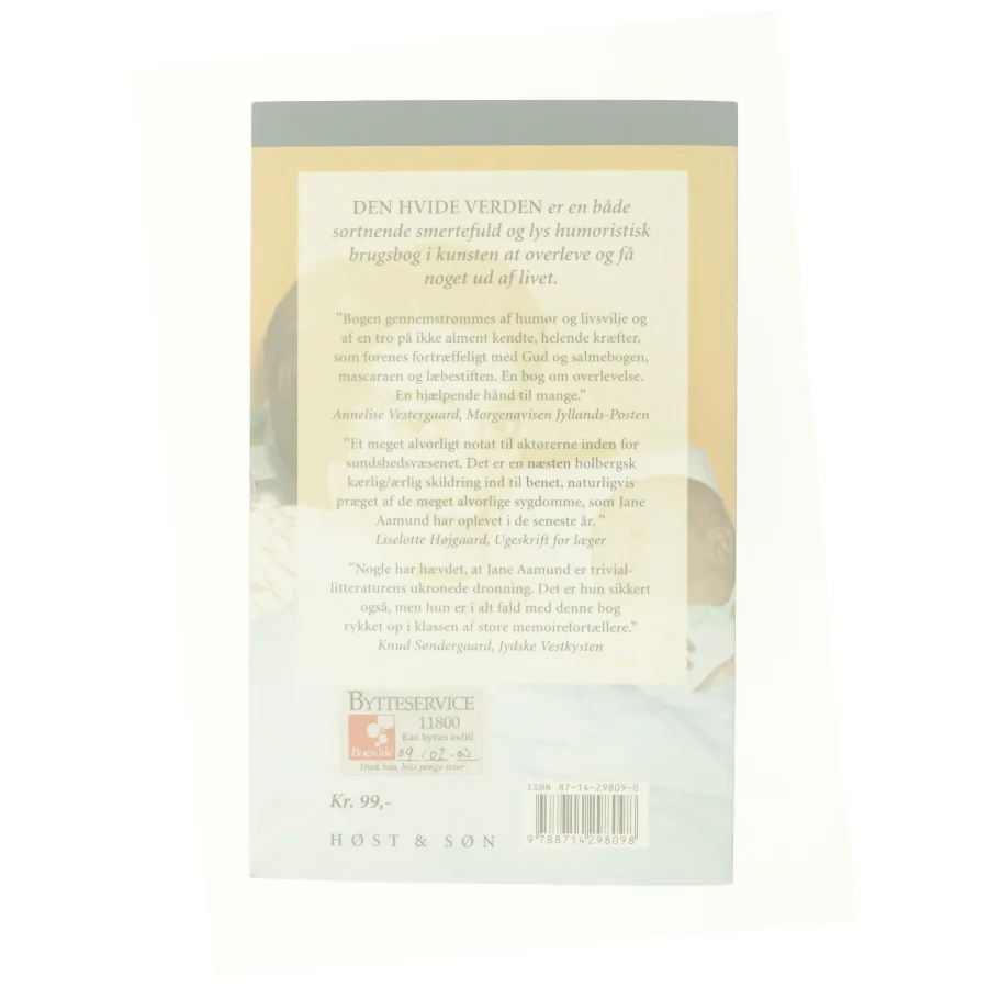 Den hvide verden af Jane Aamund (Bog)