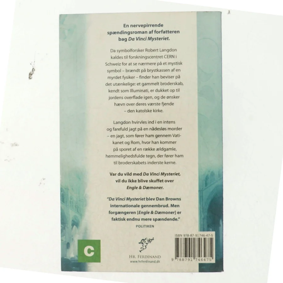 Engle & dæmoner af Dan Brown (Bog)