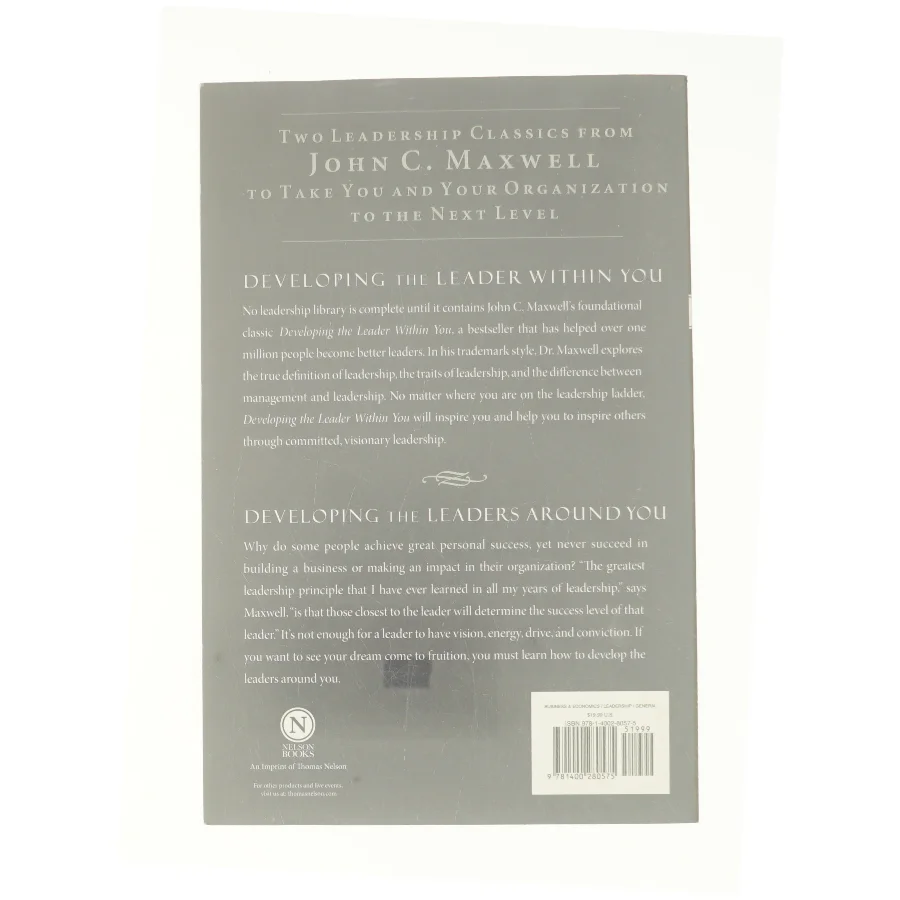 Ie Maxwell 2in1 Developing Leaders Around Within You Paperback | Indigo Chapters (Bog)