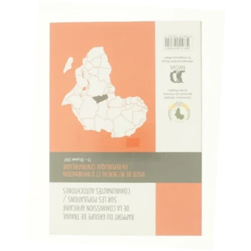 Repport of the african commissions working group on indigenous populations (bog)