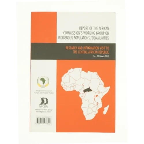 Repport of the african commissions working group on indigenous populations (bog)