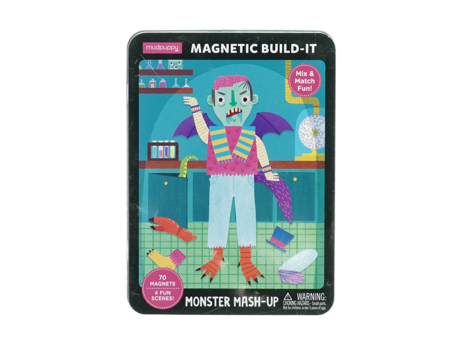 Magnetic build-it spil (str. 23 x 16 x 4 cm)