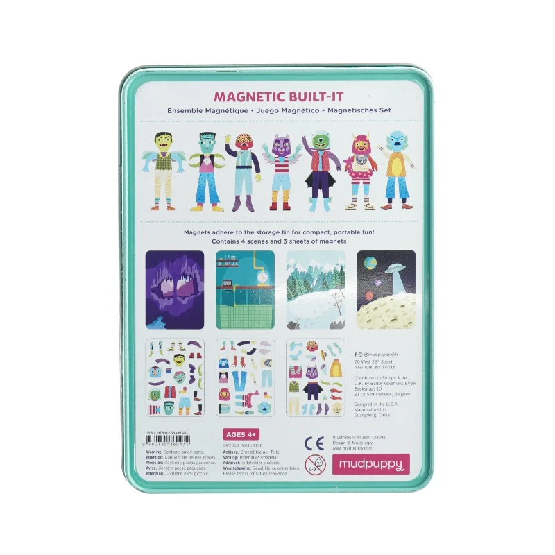 Magnetic build-it spil (str. 23 x 16 x 4 cm)