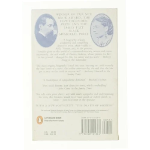 The Invisible Woman : the Story of Nelly Ternan and Charles Dickens by Claire Tomalin af Claire Tomalin (Bog)