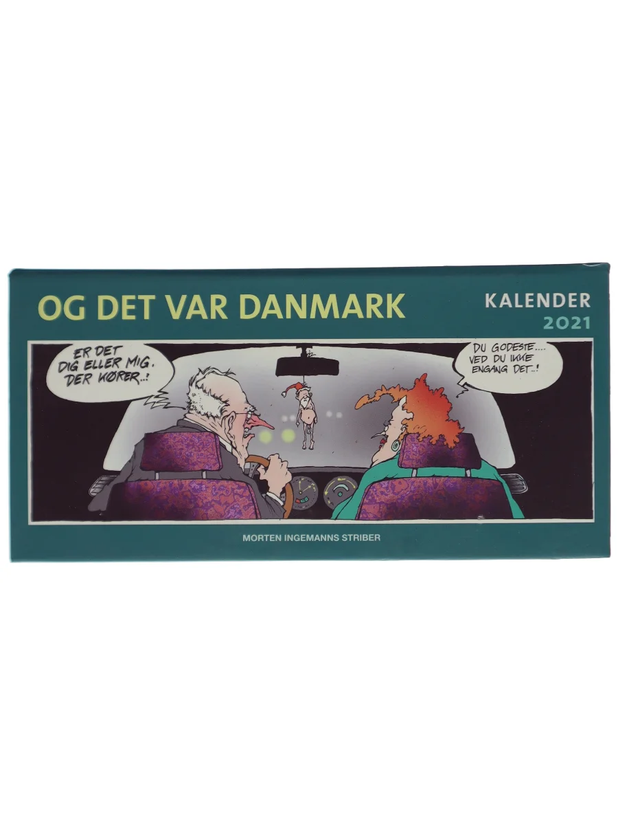 Forsiden af Og det var Danmark - 2021 (Kalender)