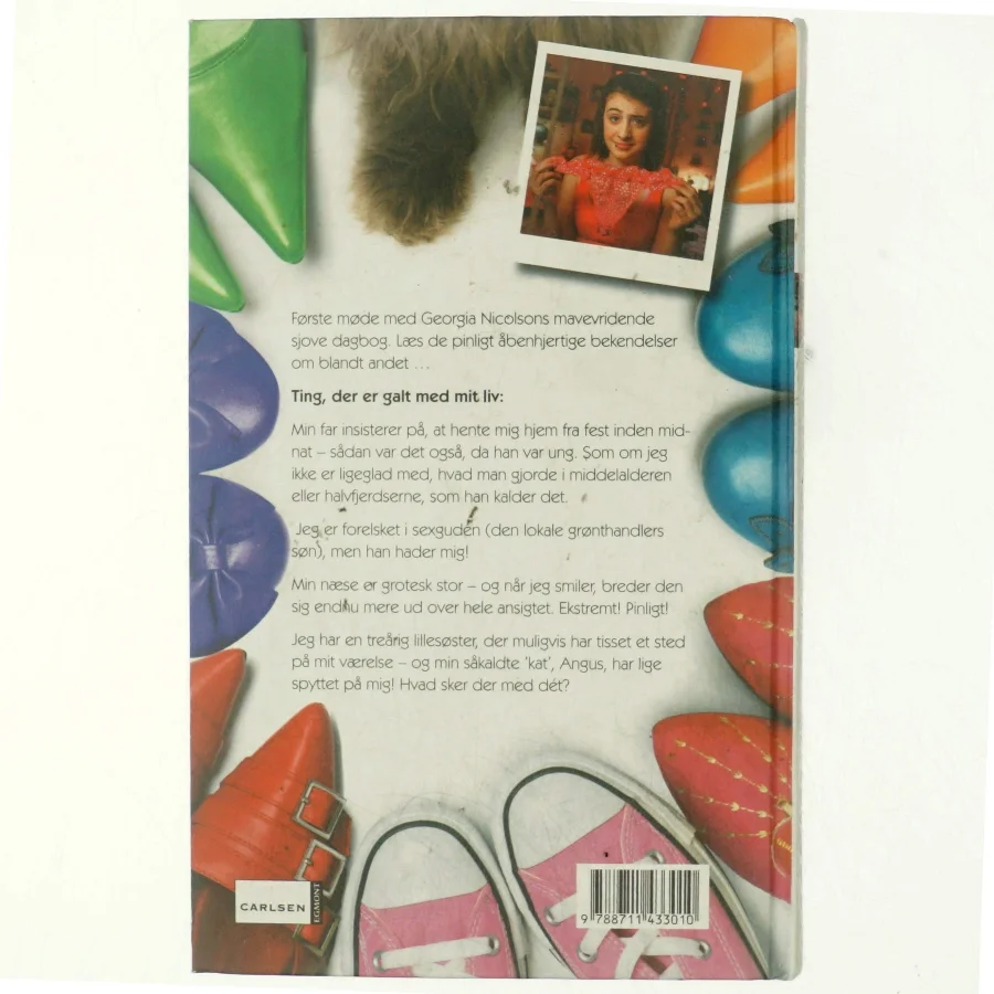 Hormoner, hængerøve og hårde bananer : Georgia Nicolsons dagbogsnotater af Louise Rennison (Bog)