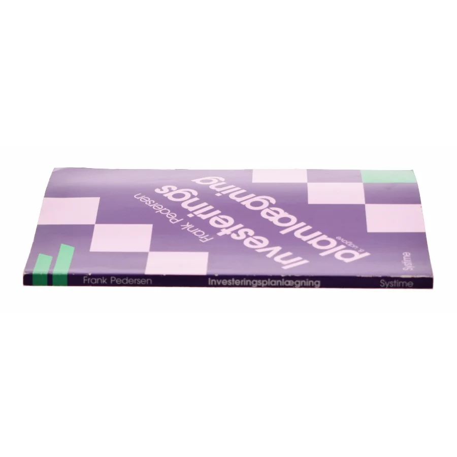 Investeringsplanlægning af Frank Pedersen (f. 1947) (Bog)