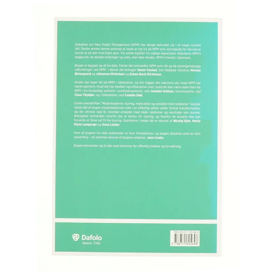 New public management i Danmark 