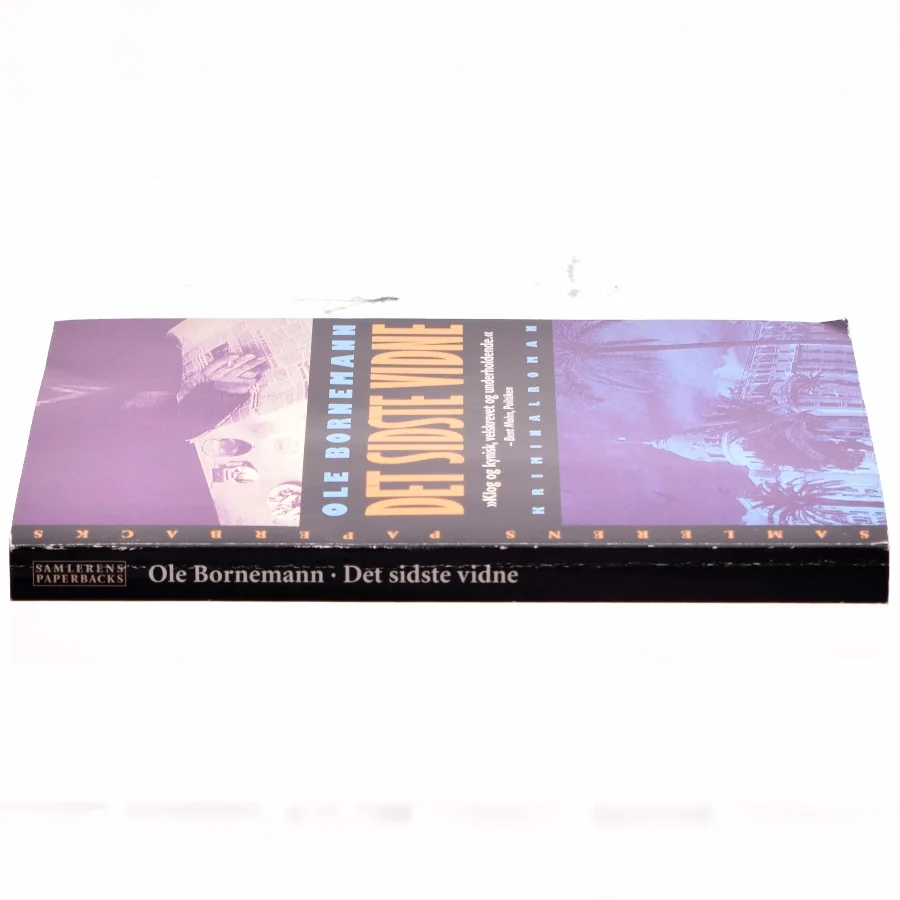 Det sidste vidne : kriminalroman af Ole Bornemann (Bog)