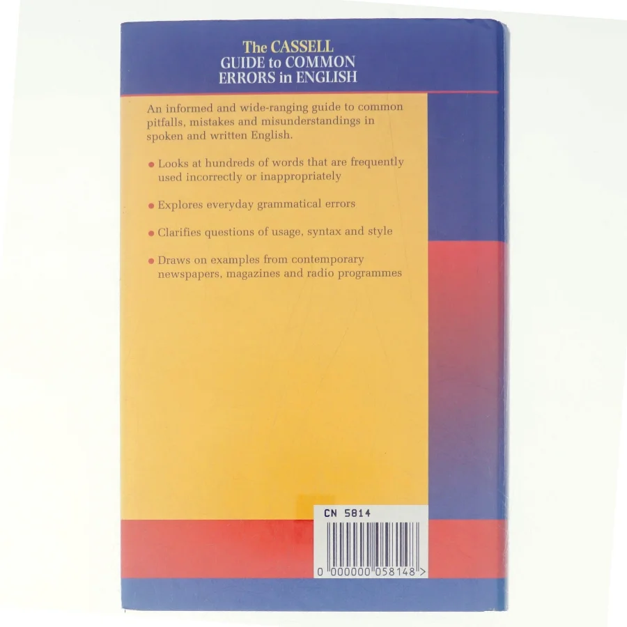 The Cassell, Guide to common errors in English