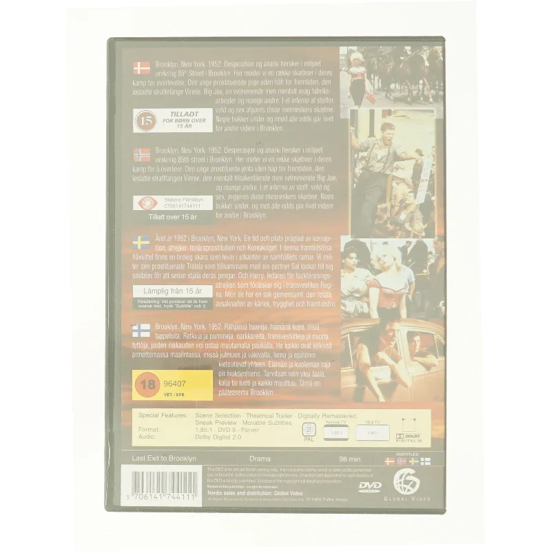 Last exit to Brooklyn fra DVD