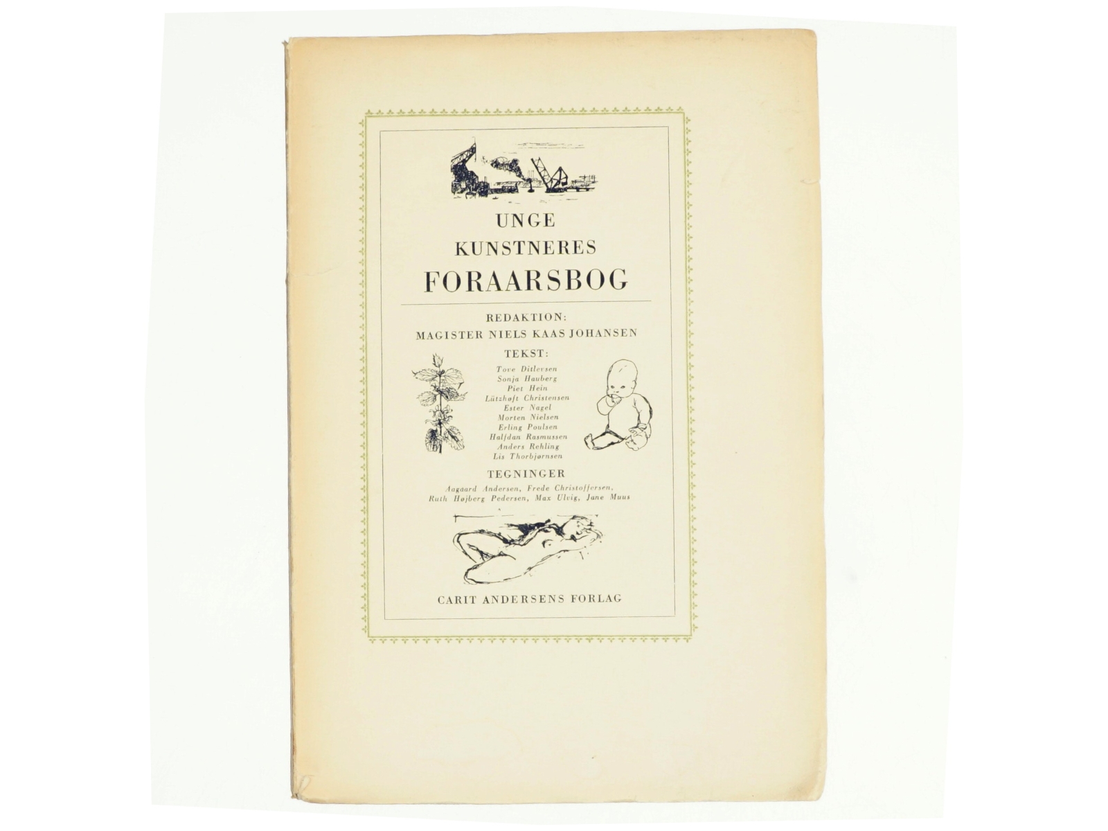 Unge kunstneres foraarsbog