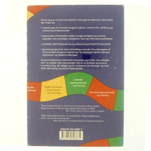 Brugervenlighed på internettet : en introduktion (Bog)