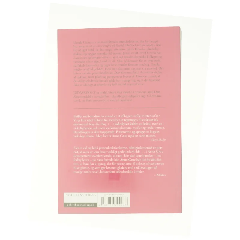 Judas kysset af Anna Grue fra Bog