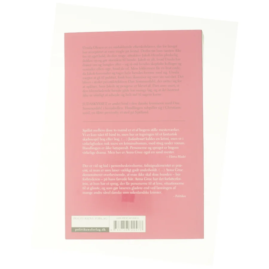 Judas kysset af Anna Grue fra Bog
