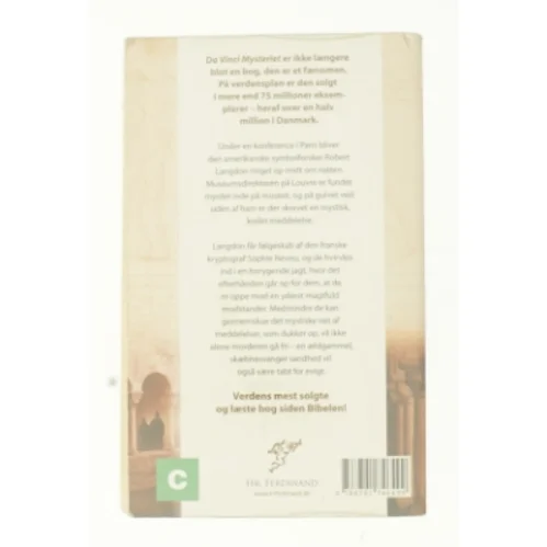 Da Vinci mysteriet af Dan Brown (Bog)