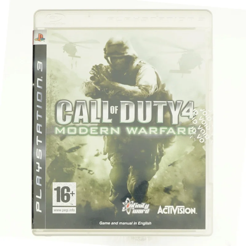 Call of duty 4, modern warfare fra ps3