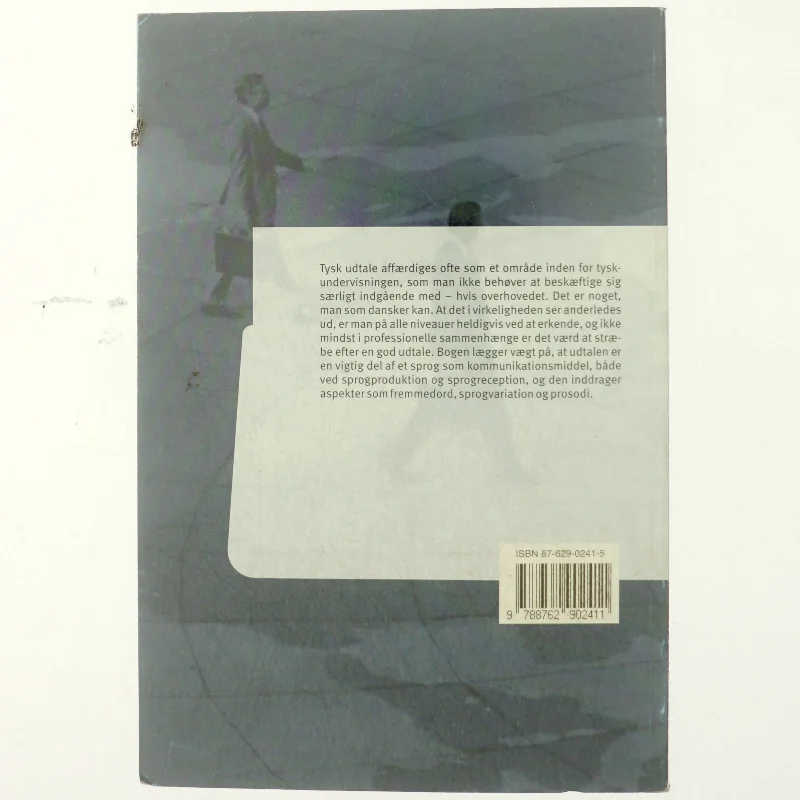 Stemt S - med mere : kort kontrastiv indføring i tysk udtale af Peter Colliander (Bog)