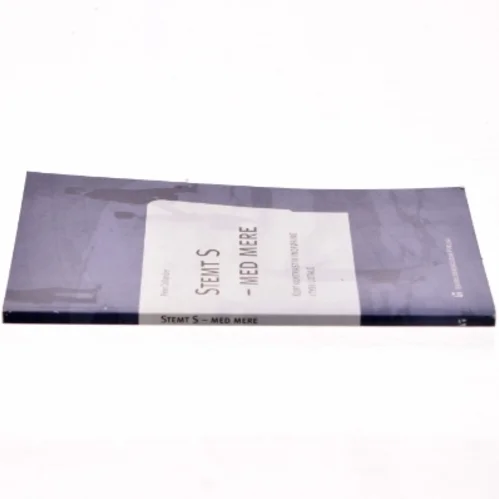 Stemt S - med mere : kort kontrastiv indføring i tysk udtale af Peter Colliander (Bog)