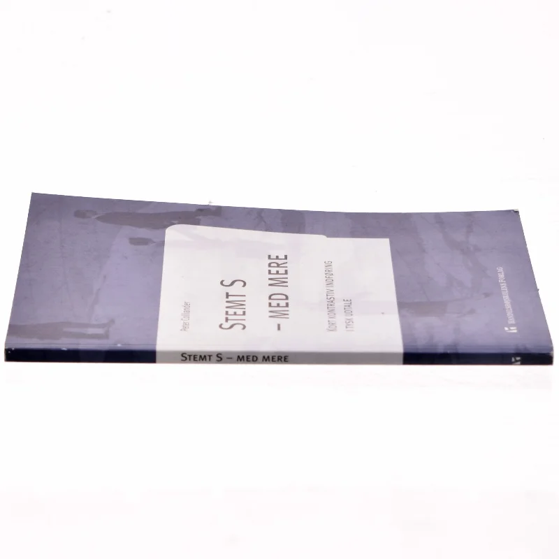 Stemt S - med mere : kort kontrastiv indføring i tysk udtale af Peter Colliander (Bog)