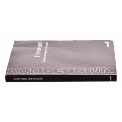 Kompendium i erhvervslivet fra Bog