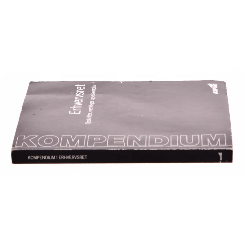 Kompendium i erhvervslivet fra Bog