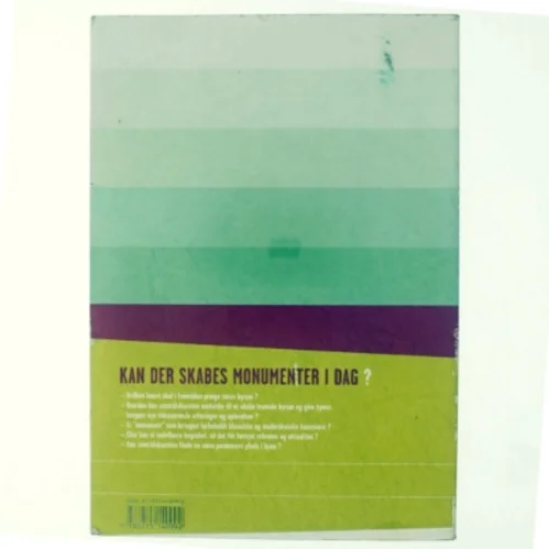 Monument af Christian Skovbjerg Jensen, Tine Vindfeld, Kristine Agergaard (Bog)