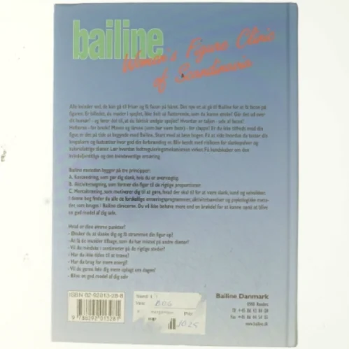 Figurformning og vægtkontrol for kvinder, bailinemetoden