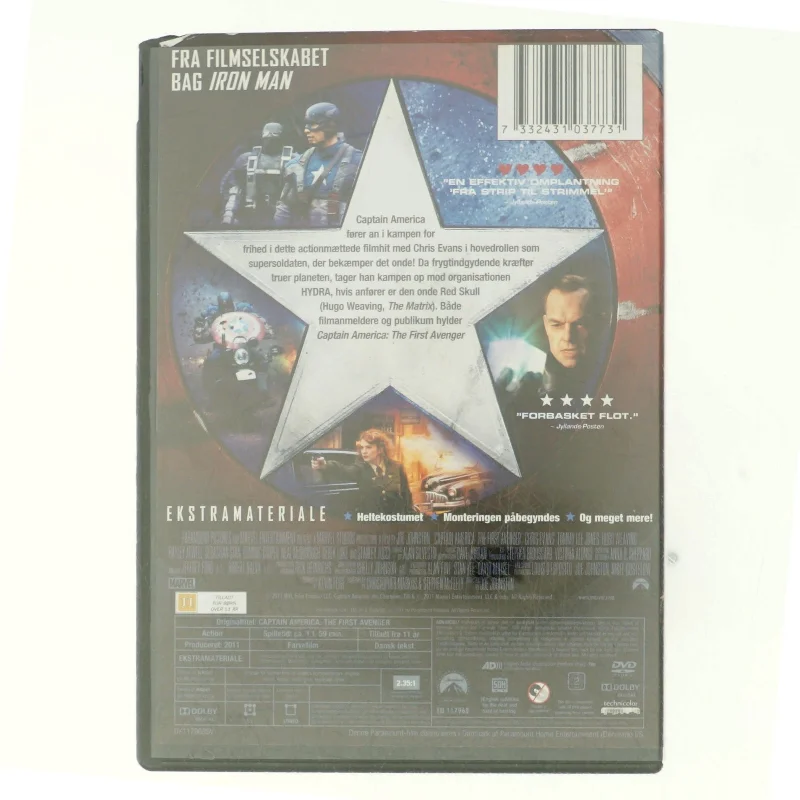 Captain America, the first avenger