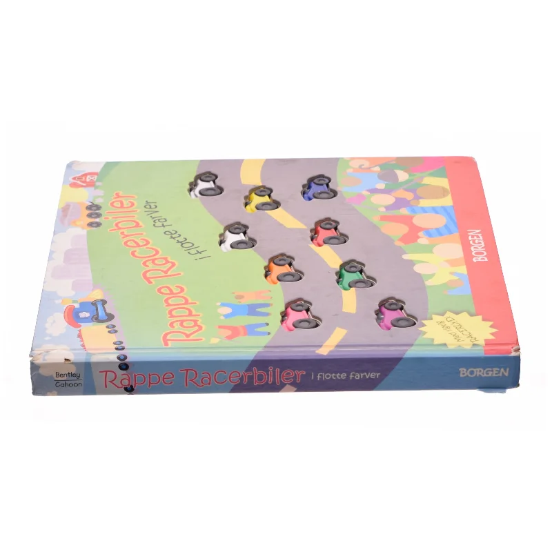 Rappe racerbiler i flotte farver (Bog)