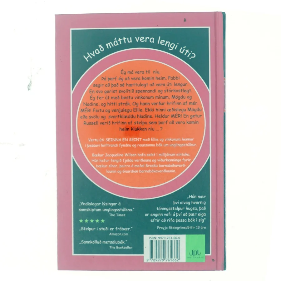 Stelpur i studi af Jacqueline Wilson