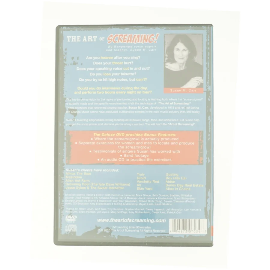 The Art of Screaming! fra DVD