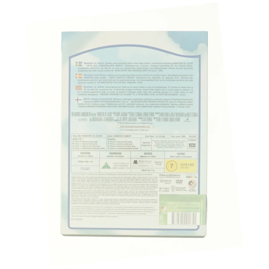 monsters vs aliens