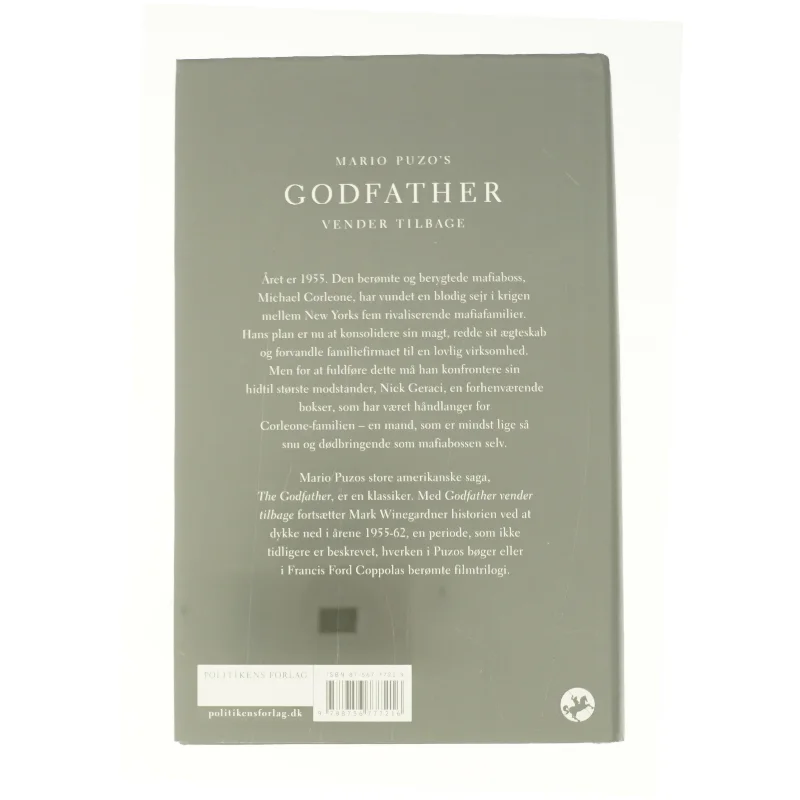Godfather vender tilbage af Mark Winegardner (Bog)