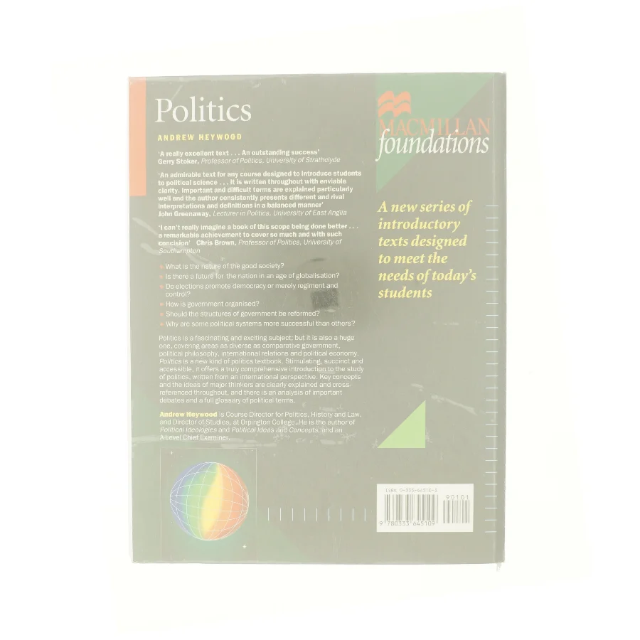 Politics af Andrew Heywood (Bog)