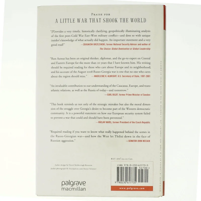 A Little War That Shook the World af Ronald Asmus (Bog)