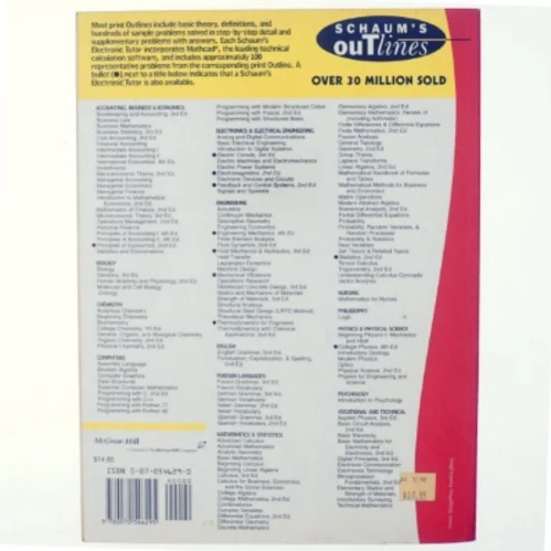 Schaum's Outline of Principles of Economics af Dominick Salvatore, Eugene A. Diulio (Bog)