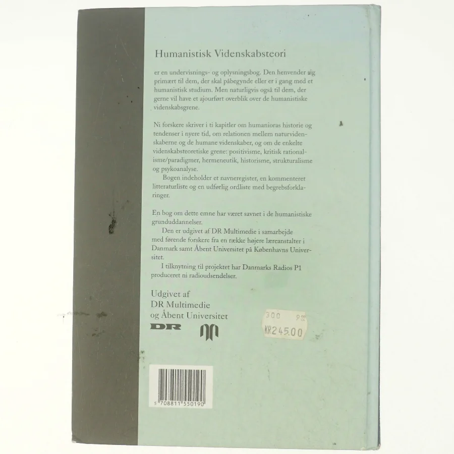 Humanistisk videnskabsteori fra Dr
