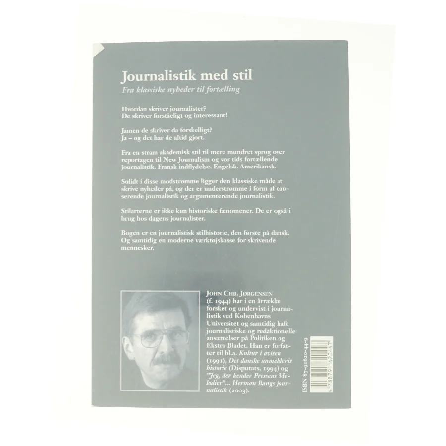 Journalistik med stil af John Chr. Jørgensen (f. 1944) (Bog)