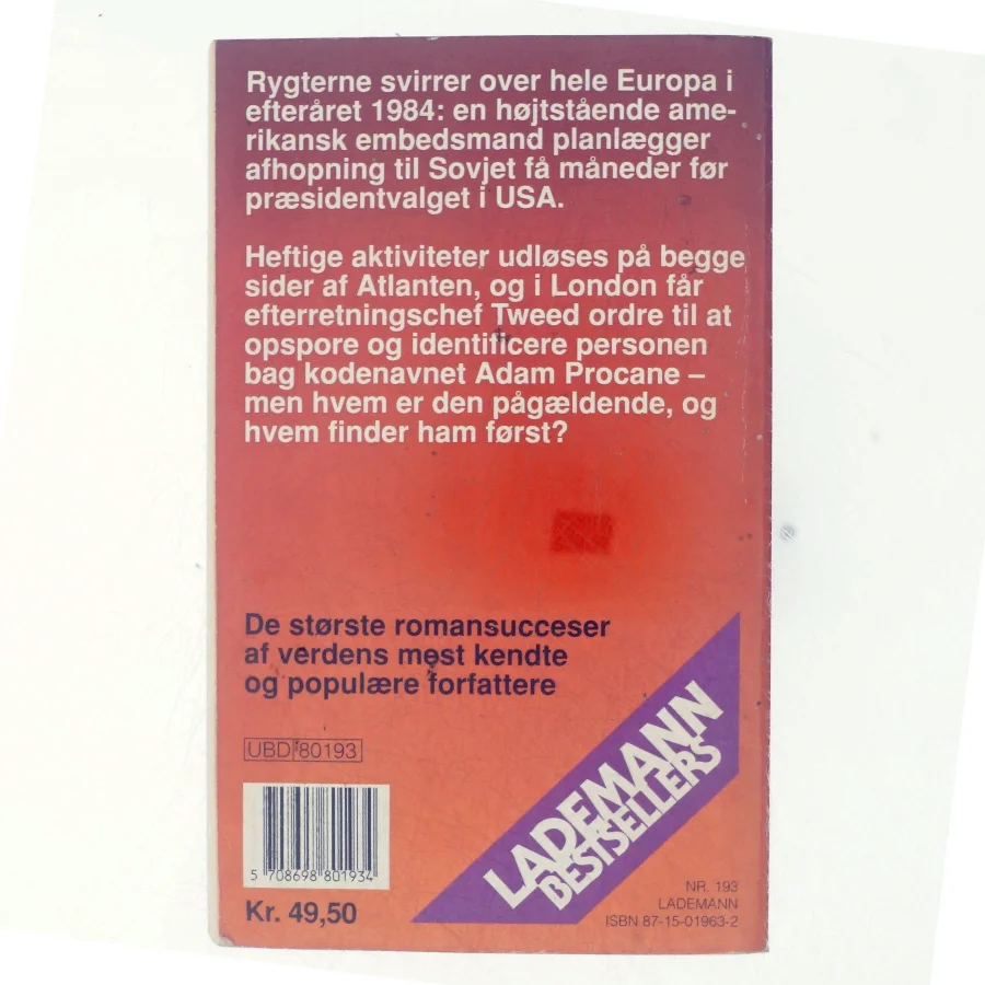 Find Adam Procane af Colin Forbes