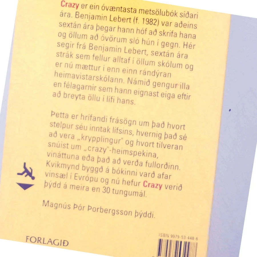 Crazy af Benjamin Lebert (Bog) fra FirlagID