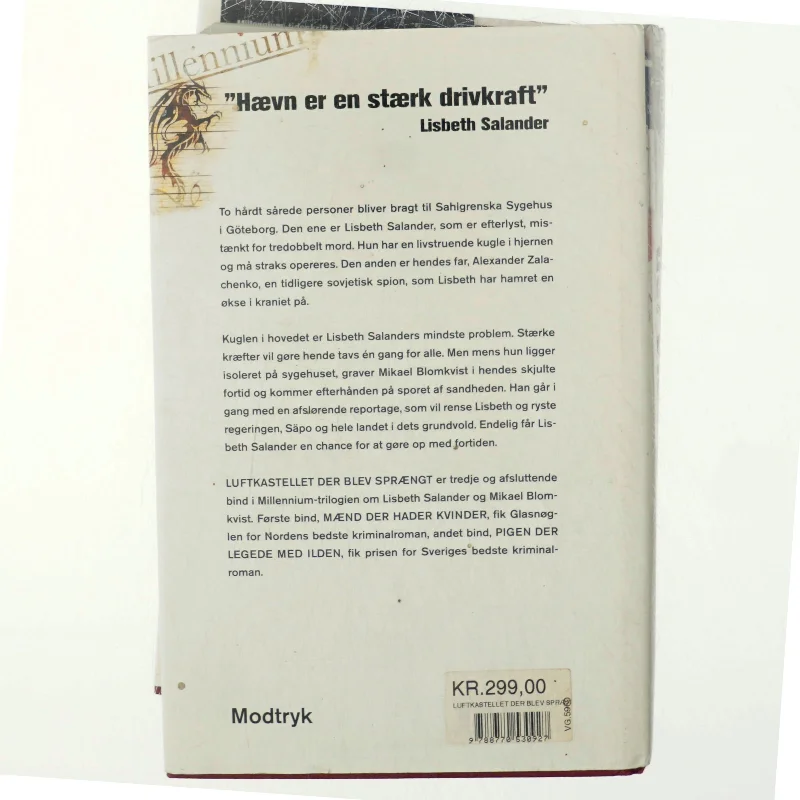 Luftkastellet der blev sprængt af Larsson