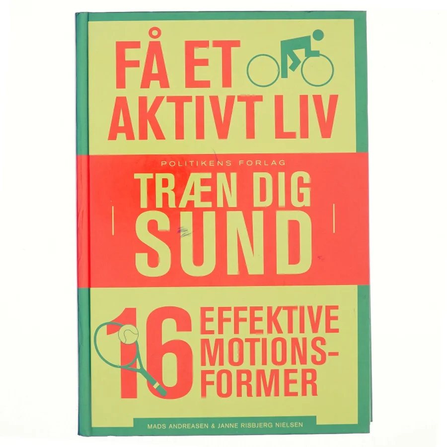 Træn dig sund af Mads Andreasen og Janne Riisbjerg Nielsen (Bog)