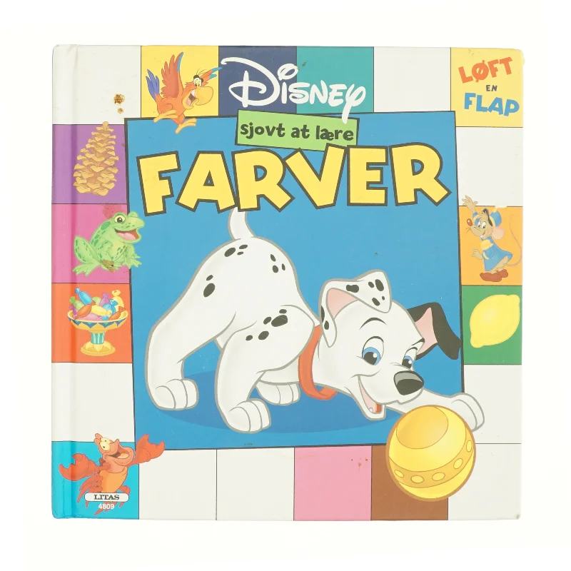 Sjovt at lære farver fra Disney