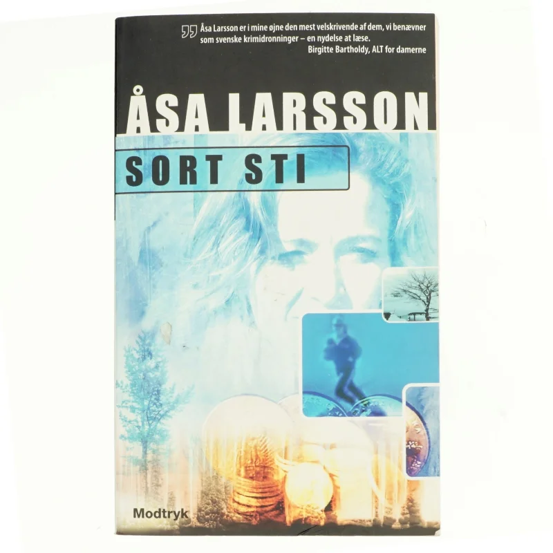Sort sti af Åsa Larsson (Bog)